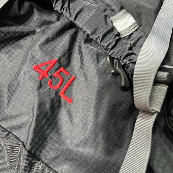 Ozark Trail 45L Montpelier Hiking Travel Backpack Hydration Compatible Black Red - Picture 11 of 12